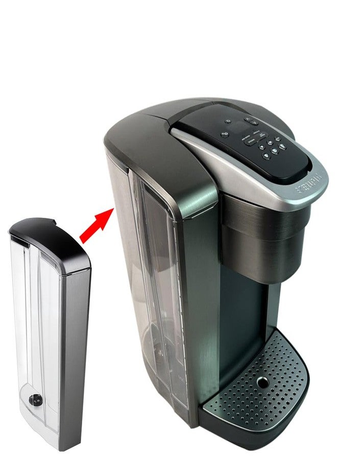 Anbige Replacement Parts Water Reservoir with Lid,Compatible with Keurig K-Elite Coffee Maker(Brushed Silver) - Image 2